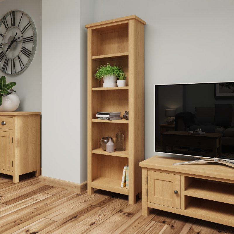 Hastings Large Bookcase in Oak