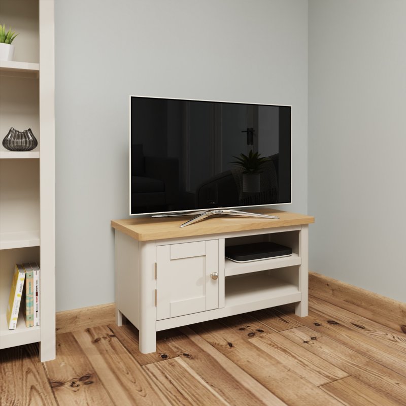 Hastings TV Unit in Stone