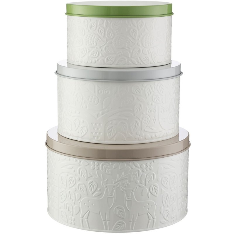 In Forest Set of 3 Cake Tins