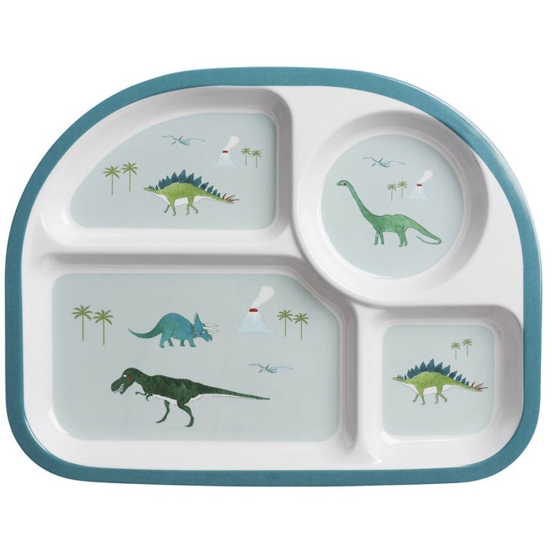 Sophie Allport Dinosaur Child Divider Plate