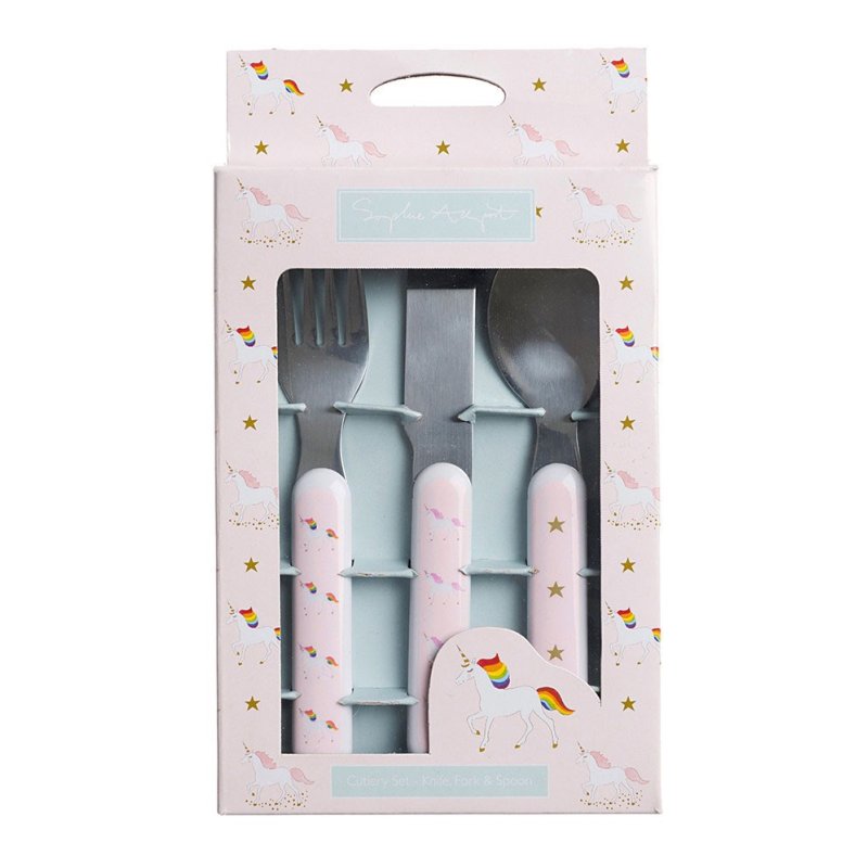 Sophie Allport Unicorn Cutlery Set