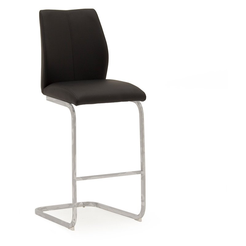 Elis Black Bar Stool