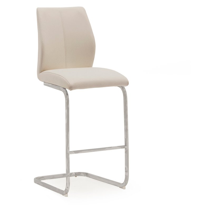 Elis Taupe Bar Stool