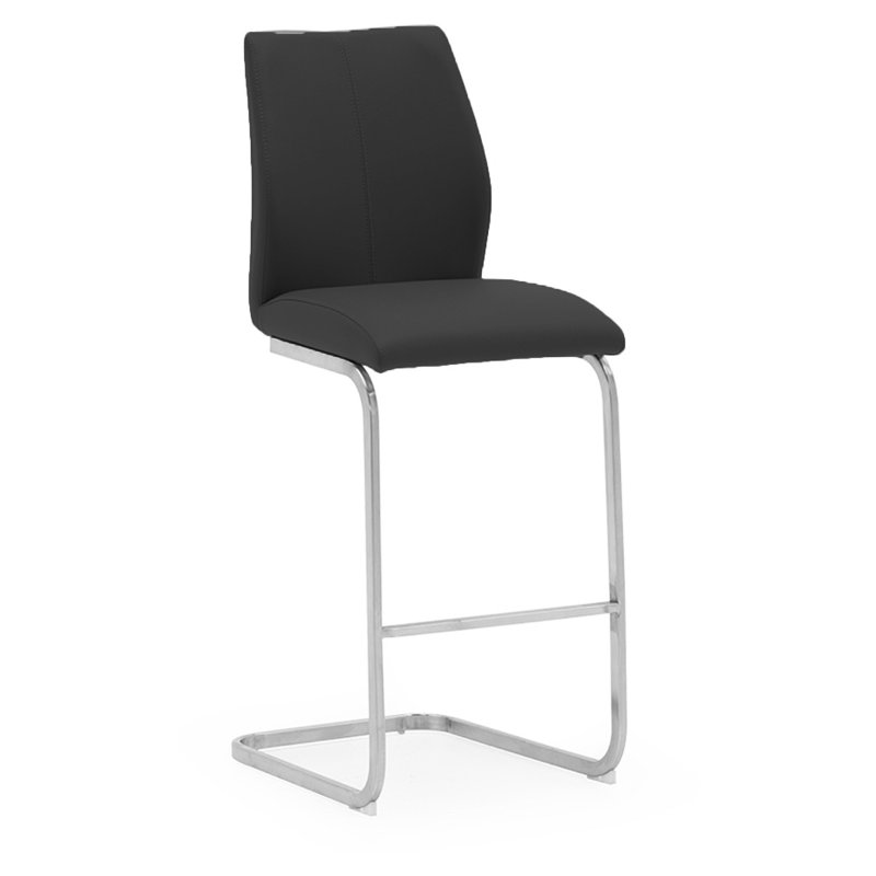 Irma Black Bar Stool