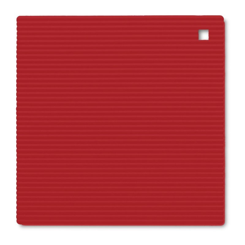 Zeal 22cm Silicone Trivet Red