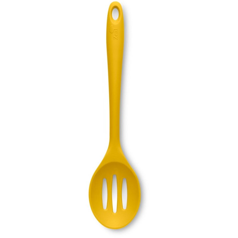 Zeal Silicone Slotted Spoon Mustard