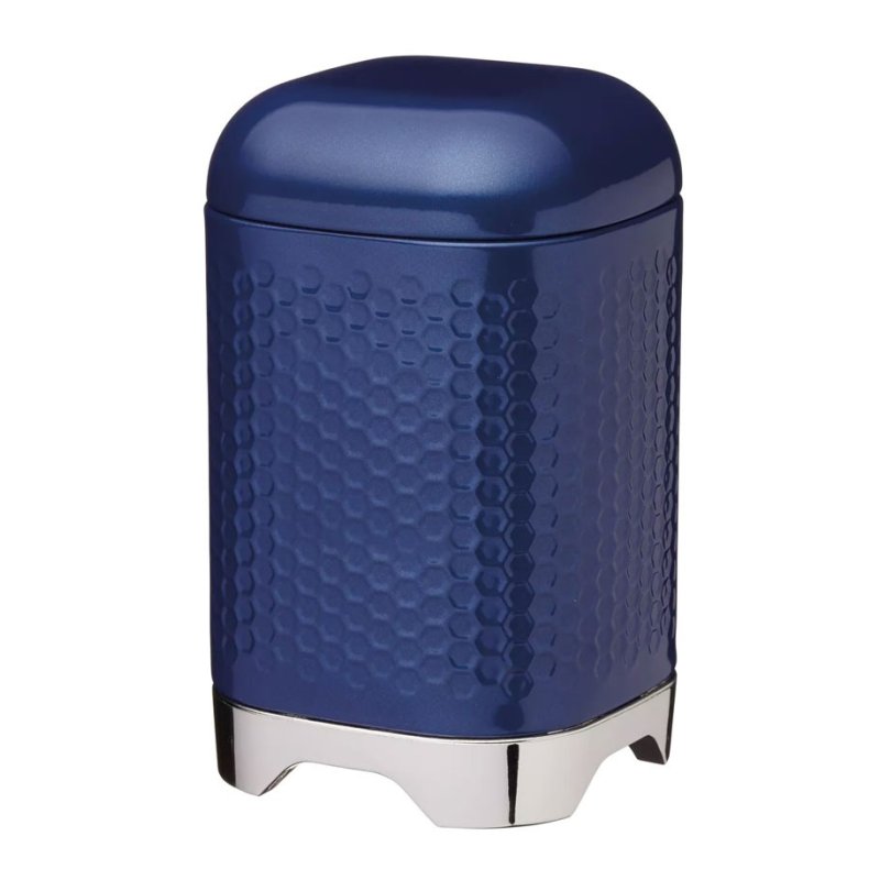 Lovello Textured Blue Canister
