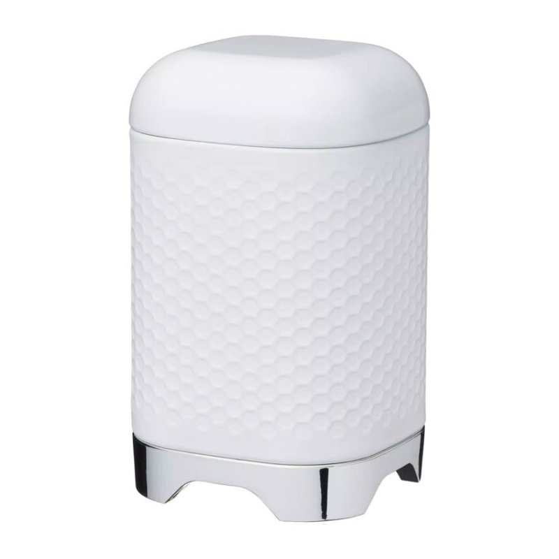 Lovello Textured White Canister