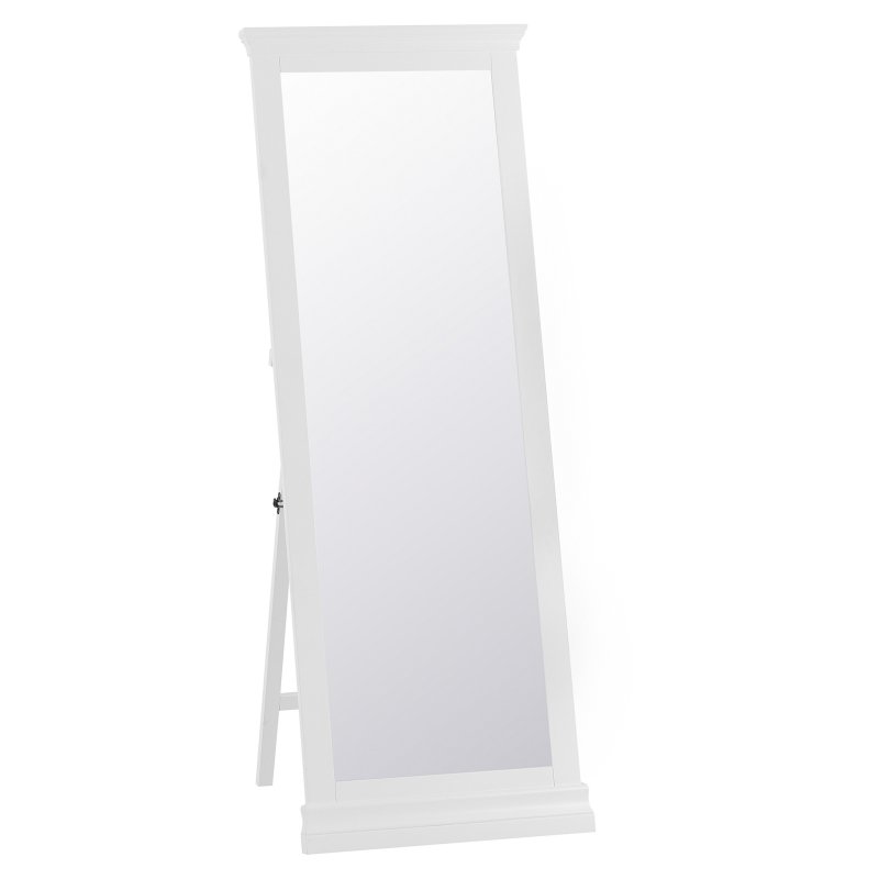 Sorrento White Cheval Mirror