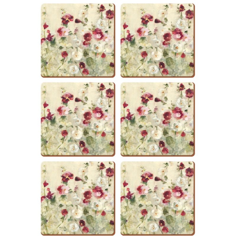 Creative Tops Wild Field Poppies Pack of 6 Coasters