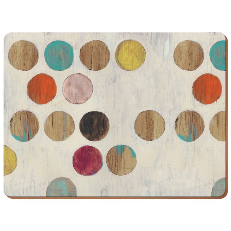 Creative Tops Retro Spot Placemats Pack of 6