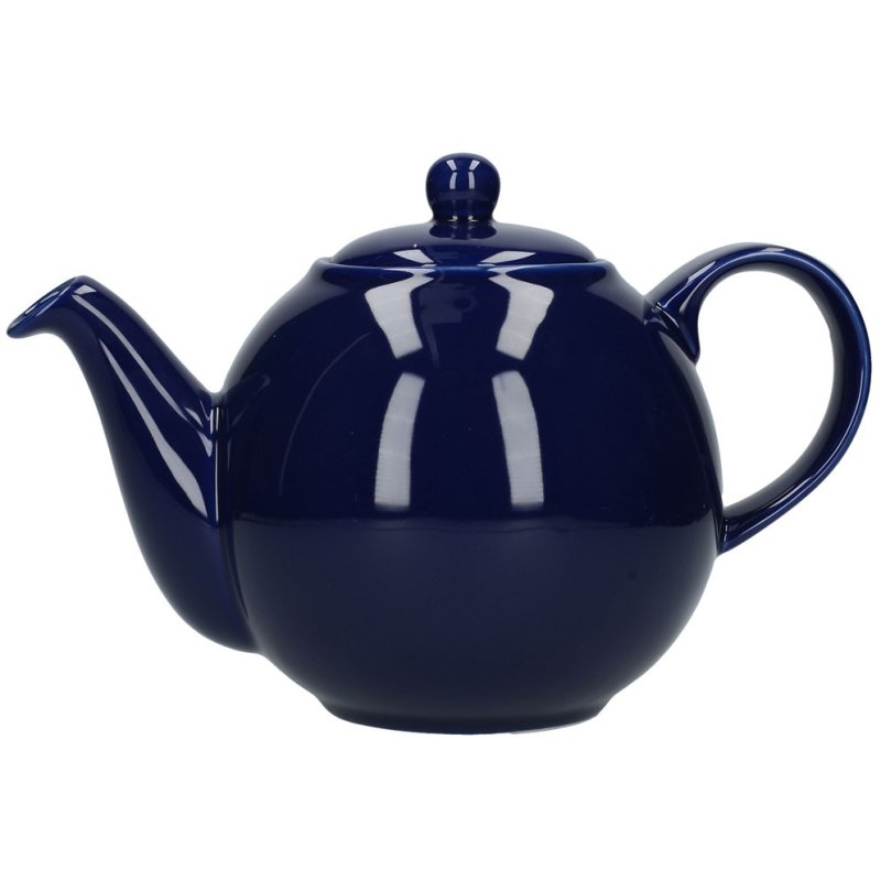 London Pottery Globe 6 Cup Teapot Cobalt Blue