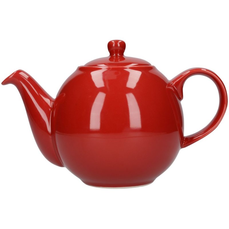 London Pottery Globe 6 Cup Teapot Red