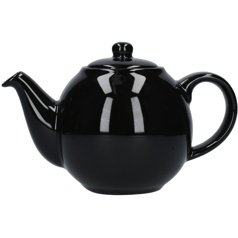 London Pottery Globe 4 Cup Teapot Gloss Black