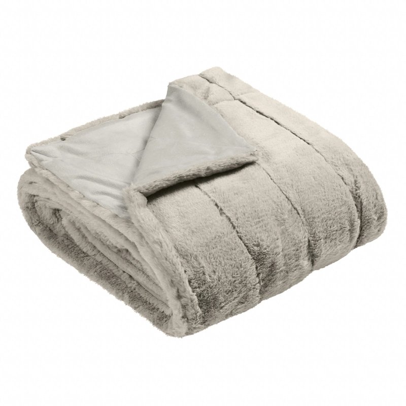 Paoletti Empress Throw Grey