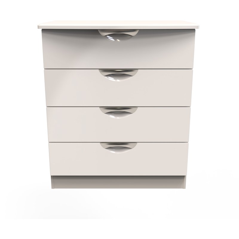 Carrie 4 Drawer Chest front on image of the chest on a white background