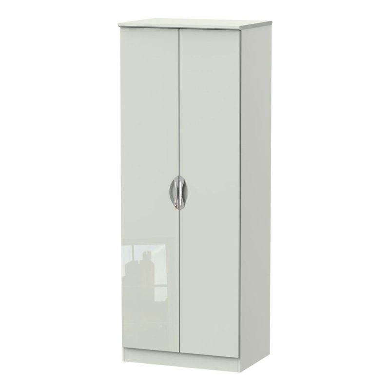 Carrie Tall 2ft 6in Plain Wardrobe image of the wardrobe on a white background