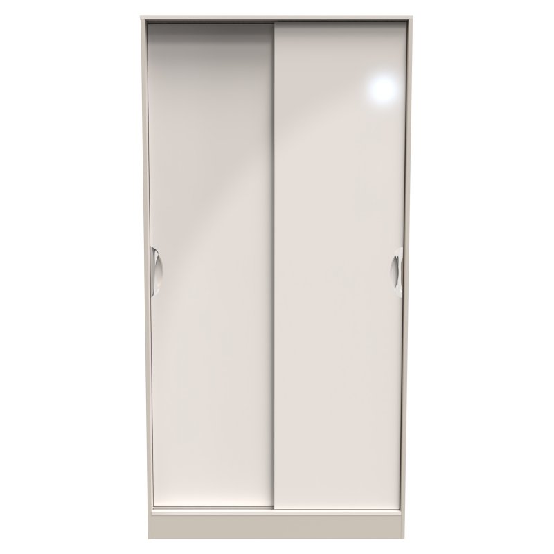 Carrie Sliding Wardrobe front on image of the wardrobe on a white background