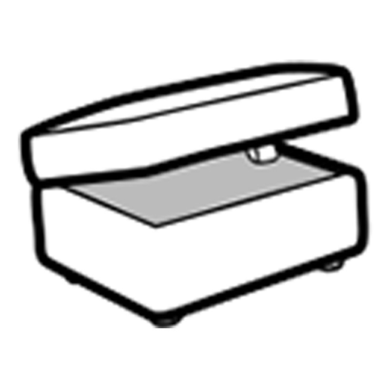 New Highland Storage Footstool