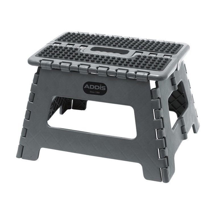 Folding Stepstool Metallic