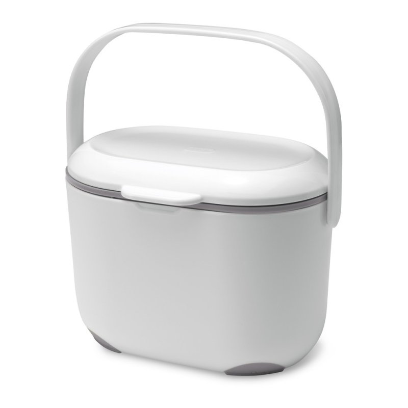 Compost Caddy White/Grey
