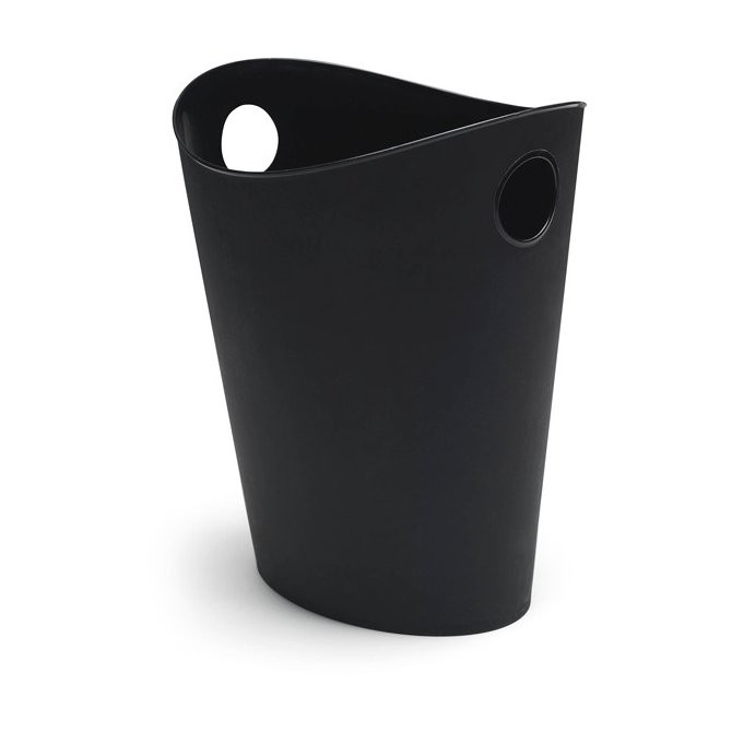 Waste Paper Bin Black