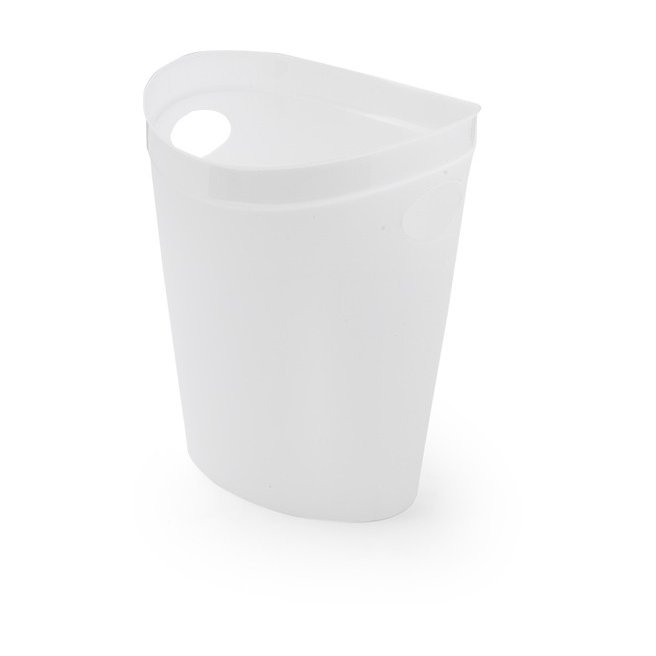 Waste Paper Bin White