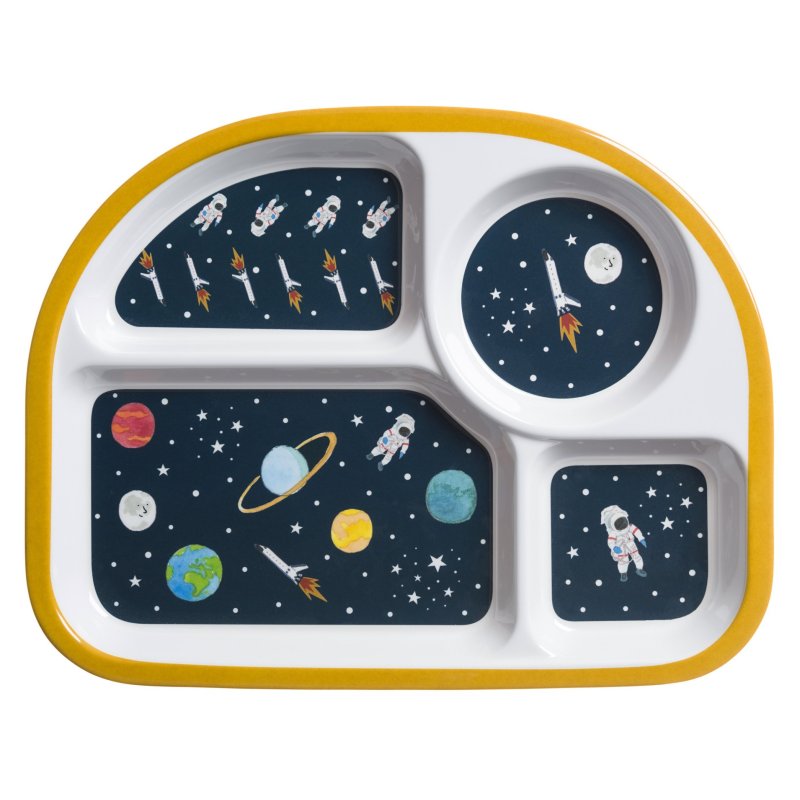 Sophie Allport Space Childrens Divider Plate