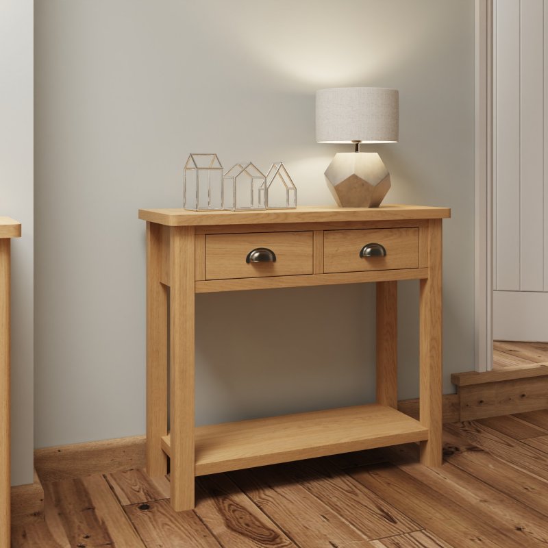 Hastings Console Table in Oak