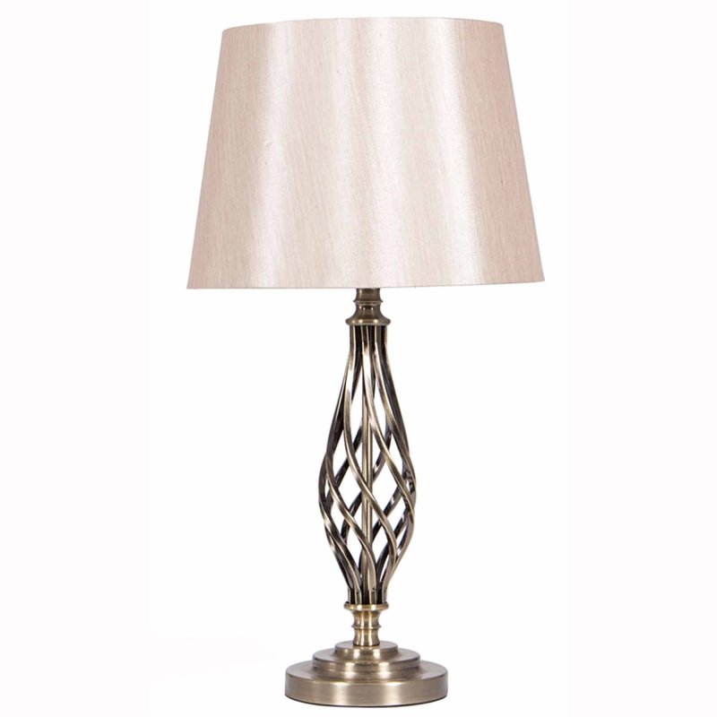 Antique Brass Metal Table Lamp