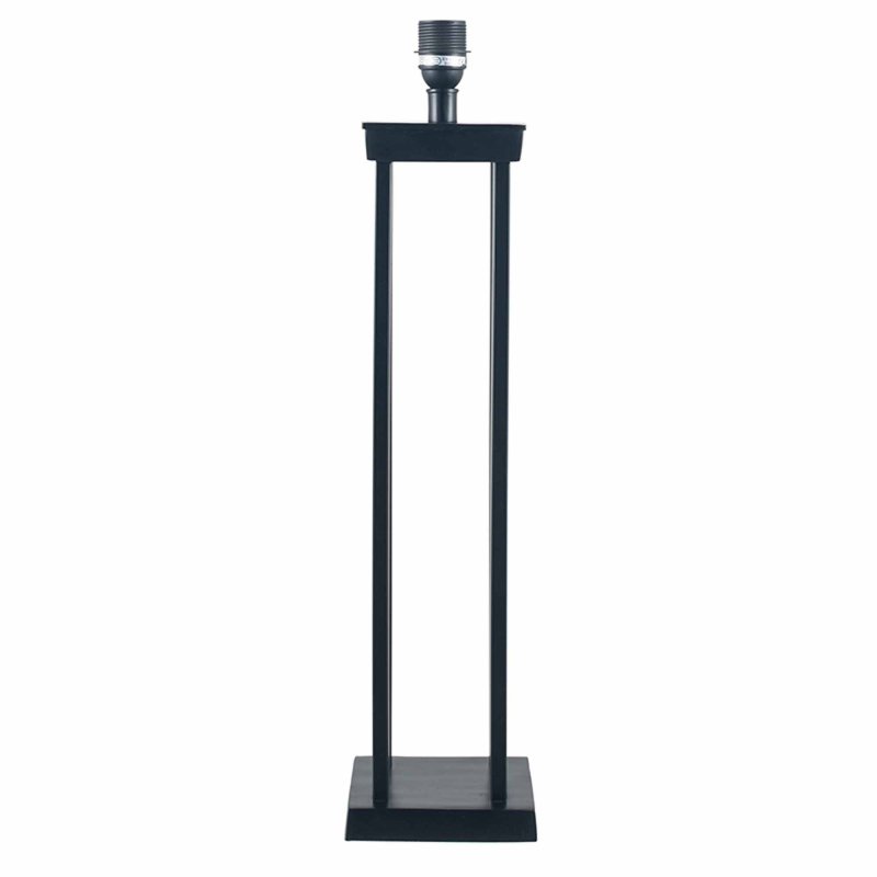 Black 4 Post Lamp Base Only