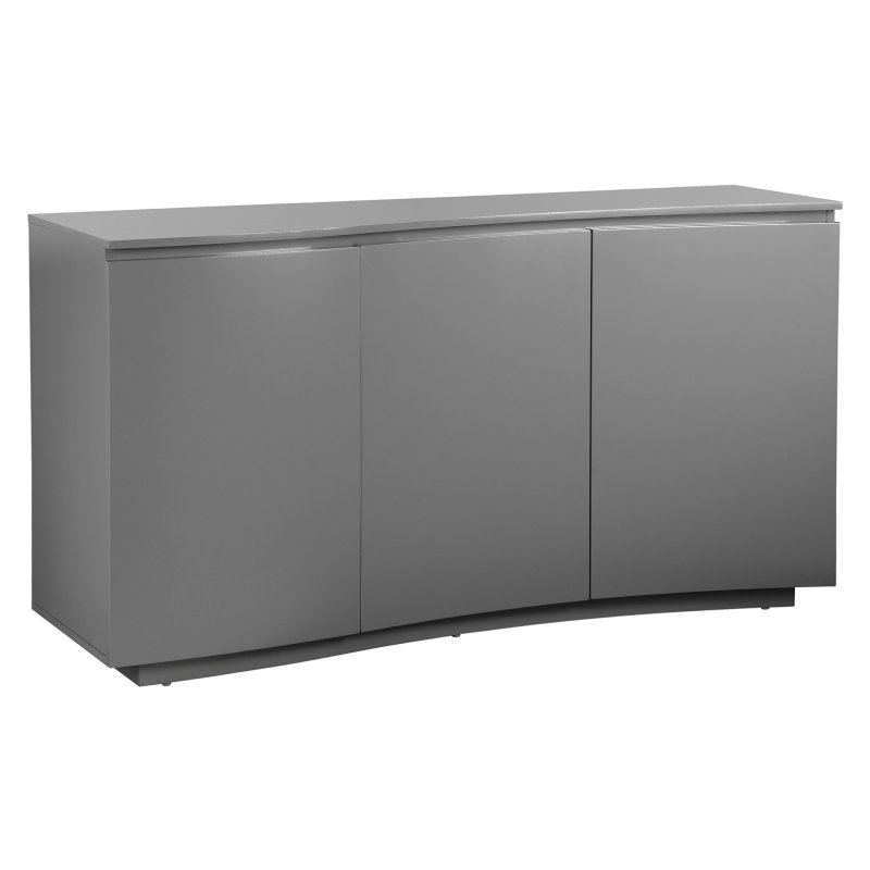 Lazzaro LED Sideboard charcoal