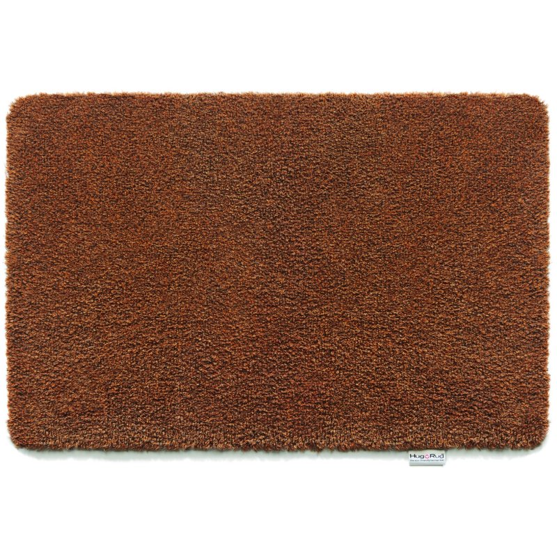 Plain Hug Rug in Spanish Brown