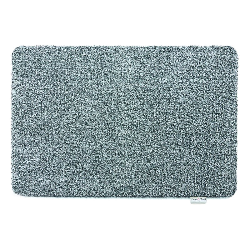 Plain Hug Rug in Light Grey