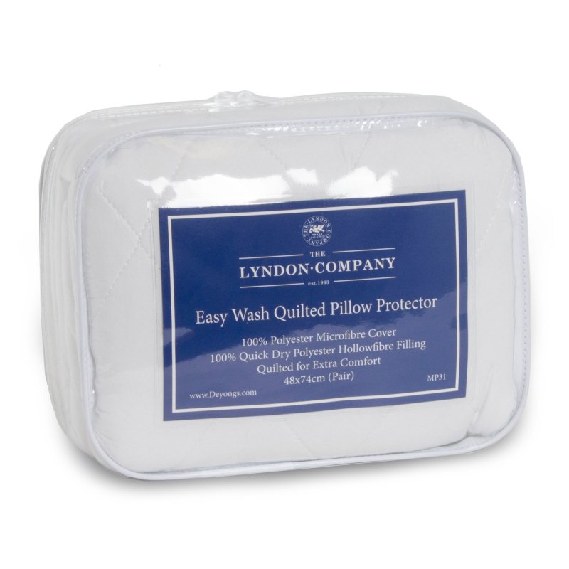 Lyndon Company - Easy Wash Pair of Pillow Protectors
