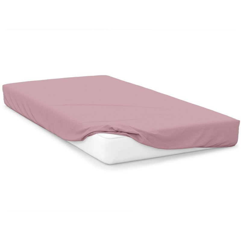 Belledorm Blush 200 Thread Plain Dyed Sheet
