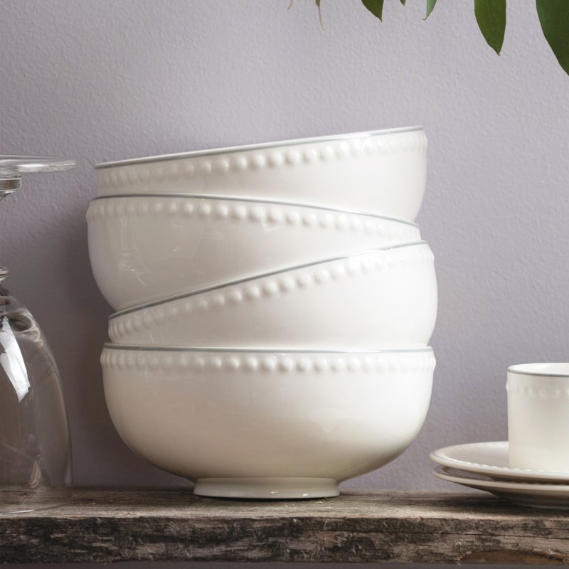 Mary Berry signature cereal bowls stacked