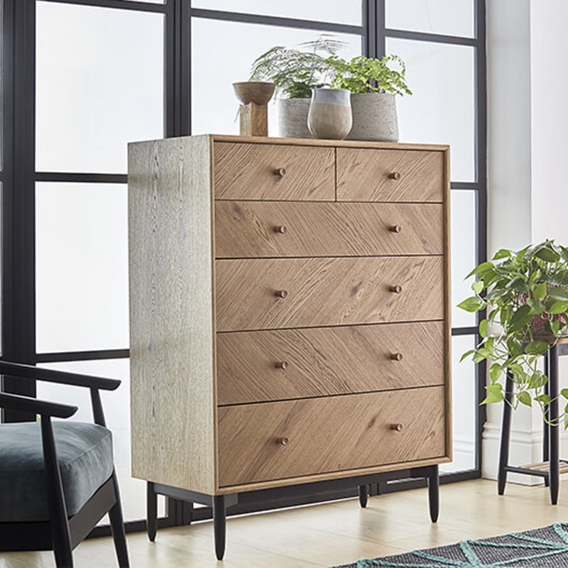 Ercol Monza 6 Drawer Chest