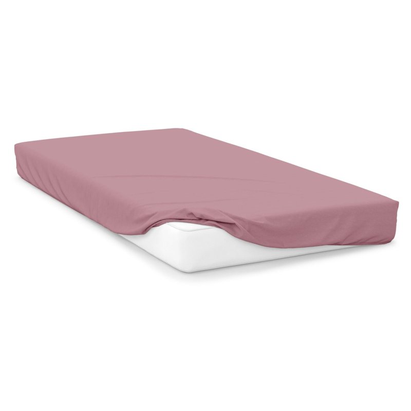 Belledorm Belledorm Misty Rose 200 Thread Count Plain Dyed Sheet