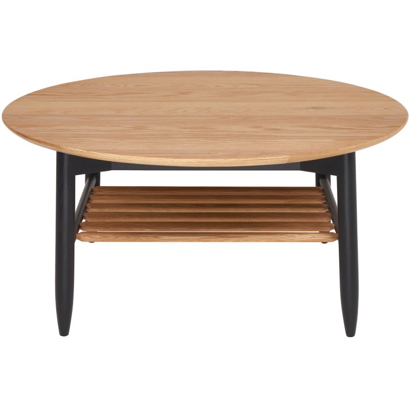Ercol Monza Round Coffee Table Front