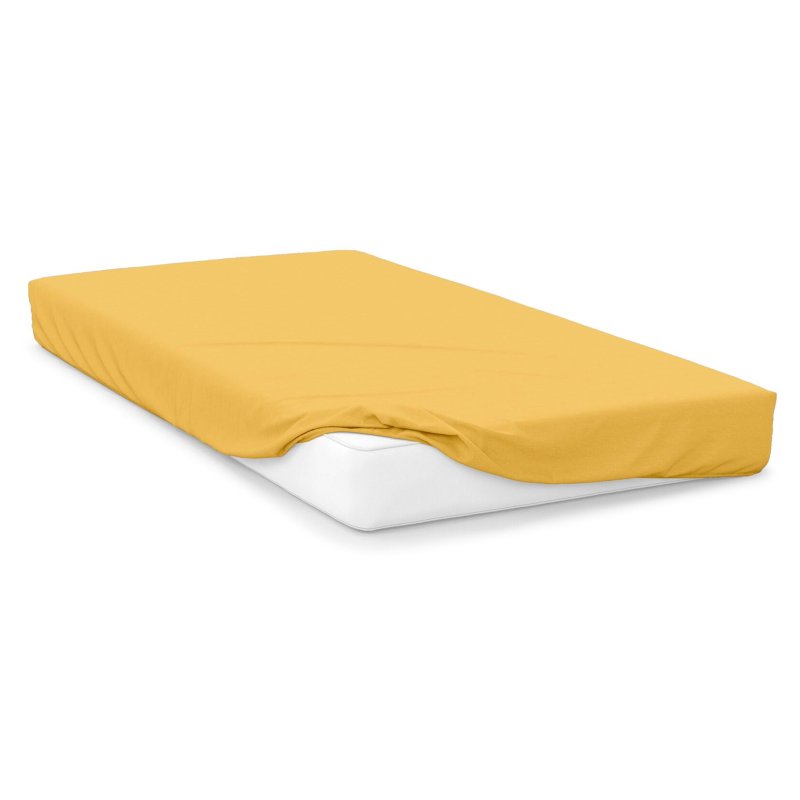 Belledorm Belledorm Saffron 200 Thread Count Plain Dyed Sheet