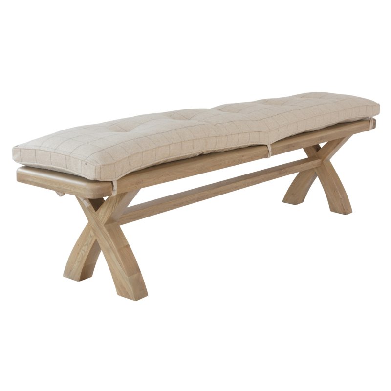 Heritage 2m Bench Cushion in Natural Wool