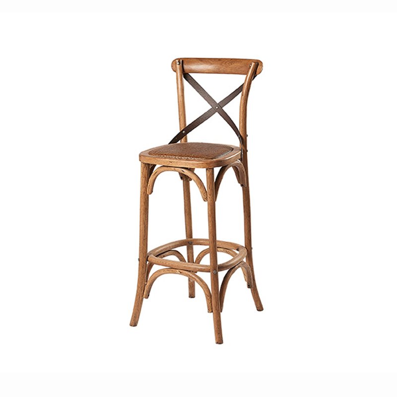 Houston Oak Barstool