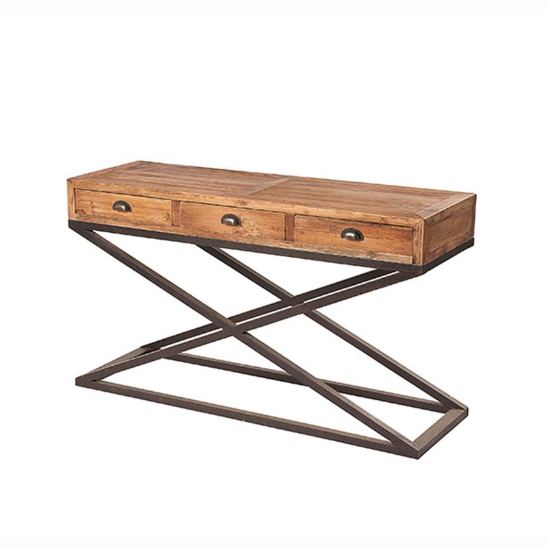 Houston 3 Drawer Console Table