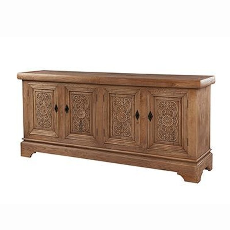 Houston Reclaimed Elm 4 Door Sideboard