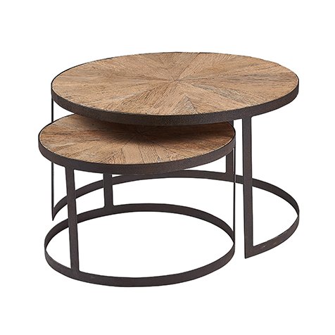 Homebrands Houston Segmented Top Side Tables