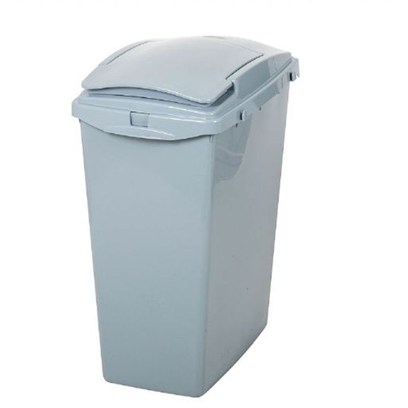Blue Addis Plastic 40Lt Waste Recycle Bin with Lid 