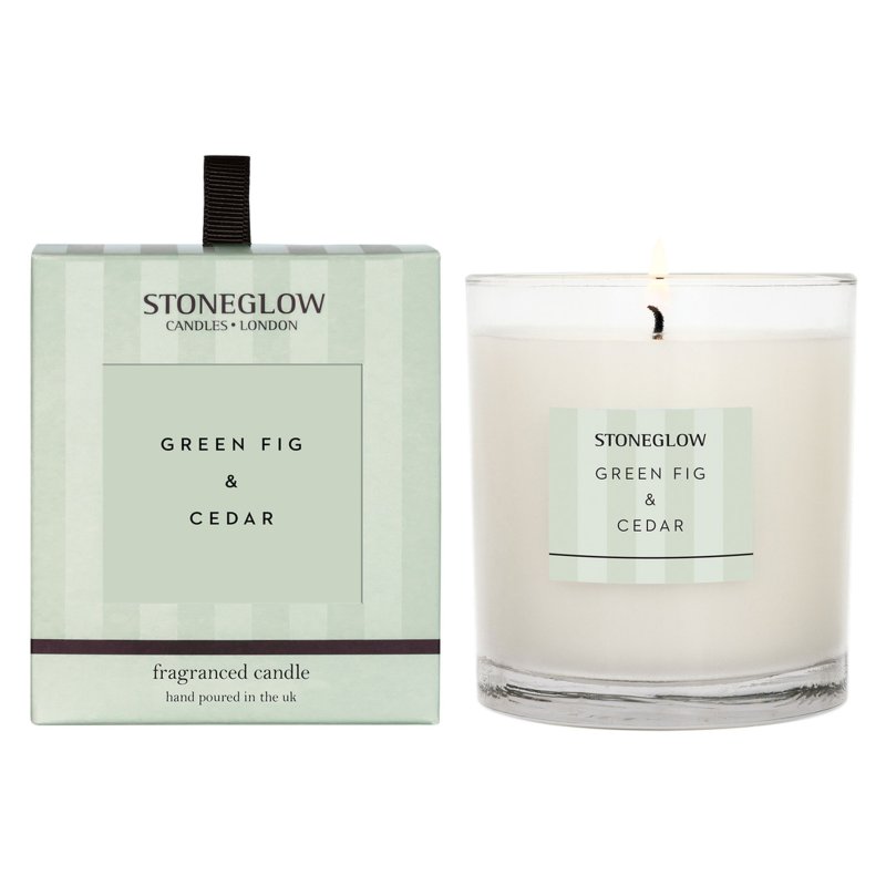 Stoneglow Green Fig & Cedar Candle