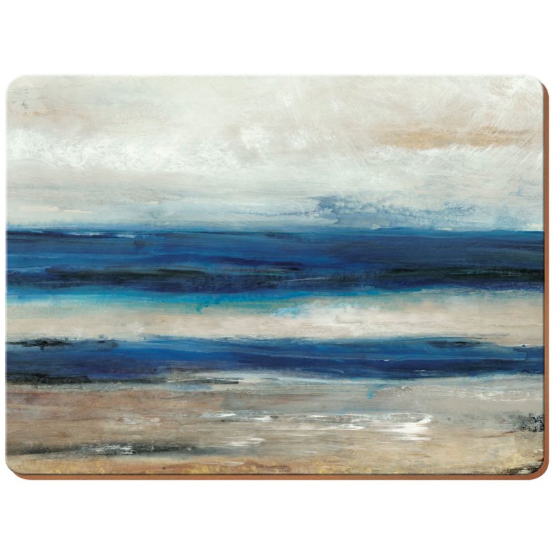 Creative Tops Pack of 4 Large Blue Abstract Placemats