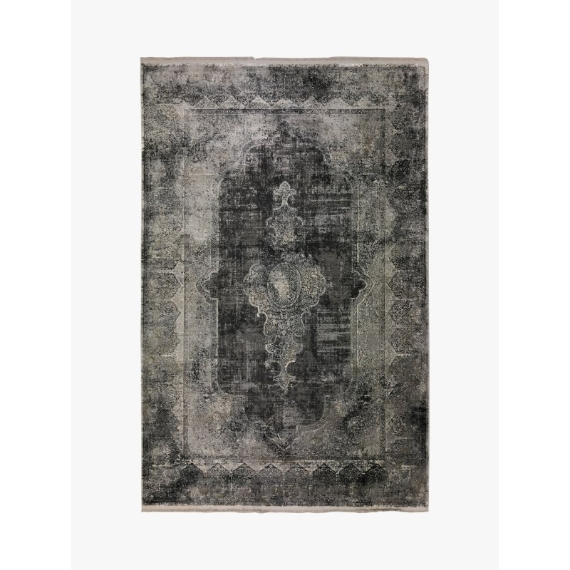 Toros Frost Grey Overdyed Rug